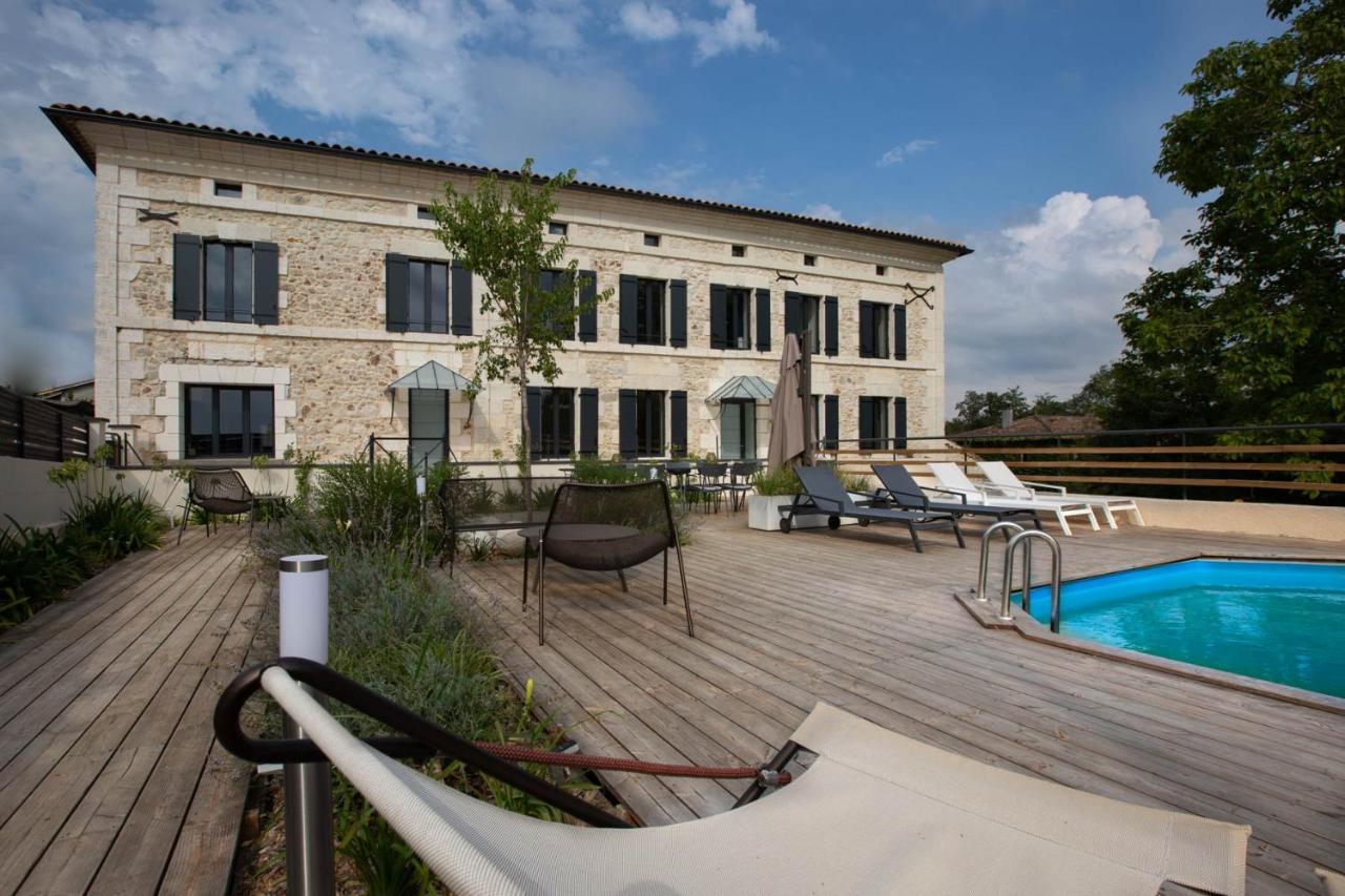 Au Bouchon Hotell Saint-Aigulin Eksteriør bilde