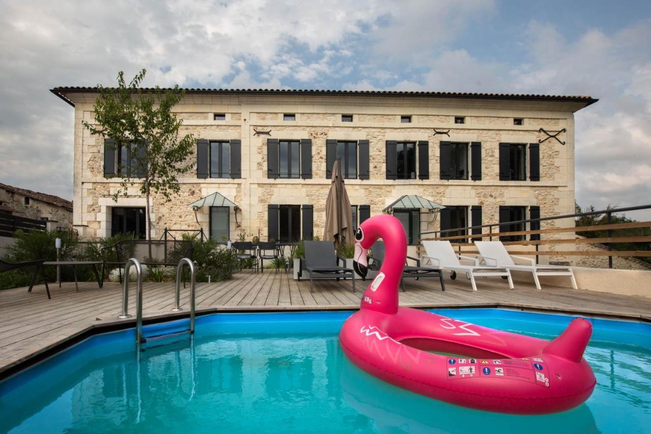 Au Bouchon Hotell Saint-Aigulin Eksteriør bilde